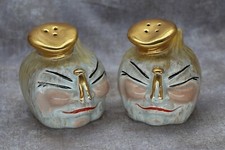 Usado, Agitadores de sal e pimenta vintage antropomórficos de alho Chefs com prendedores de roupa comprar usado  Enviando para Brazil