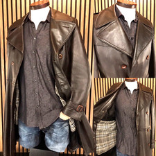 Vintage leather long for sale  Niagara Falls
