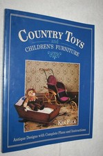 Country Toys and Children's Furniture : Antique Designs with Complete Plans...  segunda mano  Embacar hacia Mexico