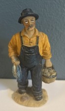 Vintage fisherman figurine for sale  Boise