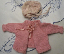 Hübsche strickjacke mütze gebraucht kaufen  Plettenberg