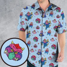 Camisa havaiana Blue Monster My Pet Monster comprar usado  Enviando para Brazil