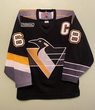 Camiseta Jaromir Jagr Pittsburgh Penguins Robopen 1999-00 CCM média comprar usado  Enviando para Brazil