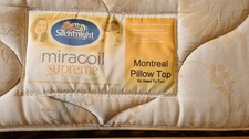 Silentnight miracoil montreal for sale  HUNTINGDON