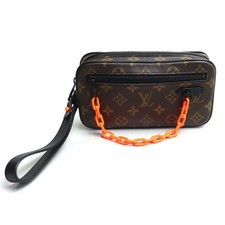 Bolsa de Embreagem Louis Vuitton Pochette Volga MONOGRAMA Laranja M44482 SP0159 #139 comprar usado  Enviando para Brazil