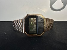 Relógio digital Nixon Re-Run ouro rosa, usado comprar usado  Enviando para Brazil