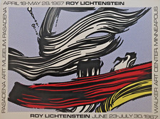 Roy lichtenstein brushstrokes for sale  LONDON