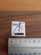 Sticker emblem garrard d'occasion  Rennes-
