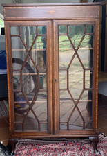 Antique mahogany glazed for sale  WOKING