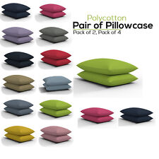 Polycotton pillowcases housewi for sale  ROCHDALE