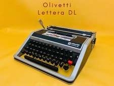 Máquina de escrever Olivetti Lettera DL vintage trabalhando com estojo manual Espanha QWERTY comprar usado  Enviando para Brazil