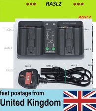 Duel charger nikon for sale  ACCRINGTON