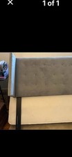 Headboard gray velvet for sale  Bethesda