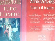 Tutto teatro shakespeare usato  Italia