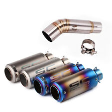 Chinelo para Suzuki GSR750 BK750 GSXS750 Pontas de Escape 245mm Sistema de Tubulação Link Médio comprar usado  Enviando para Brazil