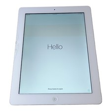 Apple iPad 4ª Geração A1458 Branco (Ativação Bloqueada, Tela Danificada e Capa) comprar usado  Enviando para Brazil