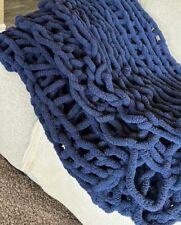 Chunky knit throw for sale  Rock Springs