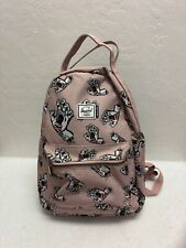 Usado, Mochila Herschel Supply Co rosa Santa Cruz gritando impressão à mão pequena Nova comprar usado  Enviando para Brazil
