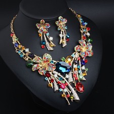 Women zircon necklace for sale  YORK