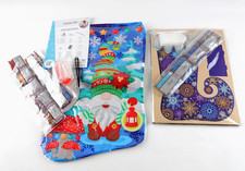 Crystal art stocking for sale  PETERBOROUGH