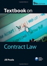 Textbook contract law for sale  UK