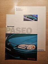 TOYOTA PASEO + techn. Daten / Ausstattung 02.1996 Prospekt, usado comprar usado  Enviando para Brazil