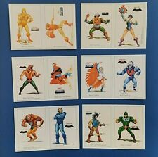 Lote de 12 cartões postais 1988 He-Man Masters Of The Universe Policyin Zabavnik MOTU comprar usado  Enviando para Brazil