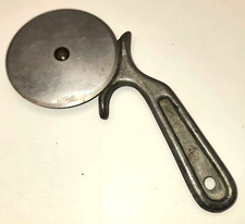 Cortador de pizza vintage 6 polegadas alumínio aço inoxidável estampado V Tiawan comprar usado  Enviando para Brazil