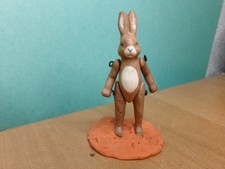 Muñecas antiguas raras Alemania bisque animal conejo kister 1880-1930 miniatura segunda mano  Embacar hacia Mexico