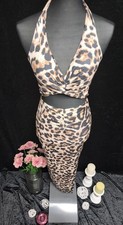 Leoparden kleid teilig gebraucht kaufen  Schömberg