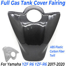 Carenagem de tampa completa tanque de gasolina sarja fibra de carbono para Yamaha YZF R6 2017-2020 comprar usado  Enviando para Brazil