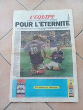 Equipe 1998 finale d'occasion  La Roche-sur-Yon