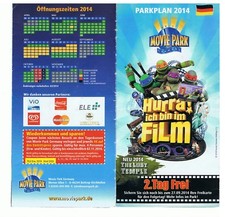 Movie park parkplan gebraucht kaufen Movie park parkplan gebraucht kaufen  Deutschland