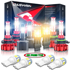 Combo lâmpadas de farol de LED luz de seta para Chevy Trailblazer 2002-2009 comprar usado  Enviando para Brazil