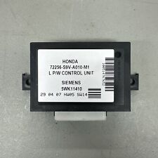 Usado, #72256-S9V-A010-M1 Honda módulo de controle de janela piloto driver porta esquerda 2003-2008 comprar usado  Enviando para Brazil