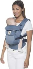 ERGOBABY Ergo Baby Adapt suporte de bebê estilingue azul infantil 100% algodão nascimento bom comprar usado  Enviando para Brazil
