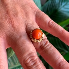 Anello vintage artigiano usato  Torre del Greco