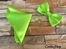 Papillon fazzoletto gemelli usato  Italia