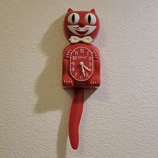 SUPER RARO Vintage Flamingo Vermelho Kit-Cat Klock Relógio comprar usado  Enviando para Brazil