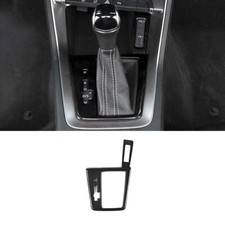 Para Audi Q3 2019-2022 preto brilhante console central câmbio de marchas quadro tampa acabamento comprar usado  Enviando para Brazil