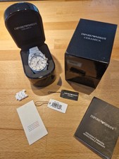 Chronograph emporio armani gebraucht kaufen  Burgheim