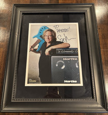Foto autografada dupla fosca Stu Hamm - Assinada para "Hartke Amps" RARA comprar usado  Enviando para Brazil