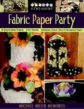 Fabric paper party for sale  UK