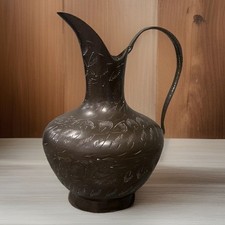 Vintage etched brass for sale  Oak Harbor
