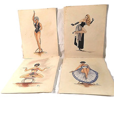 Pin glamour sketchbook usato  Italia