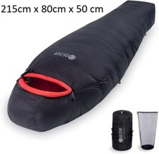 Qezer winter daunenschlafsack gebraucht kaufen  Dortmund