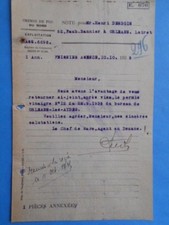 Lettre anc. chemins d'occasion  Sainte-Sévère-sur-Indre