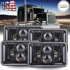 Faróis de LED 4X DOT 4x6"" para Kenworth T800 T400 T600 W900B Classic 120/132 HK comprar usado  Enviando para Brazil
