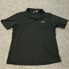 Camisa polo feminina Nintendo Wii U XL preta manga curta bordada comprar usado  Enviando para Brazil