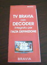 Catalogo sony bravia usato  Italia